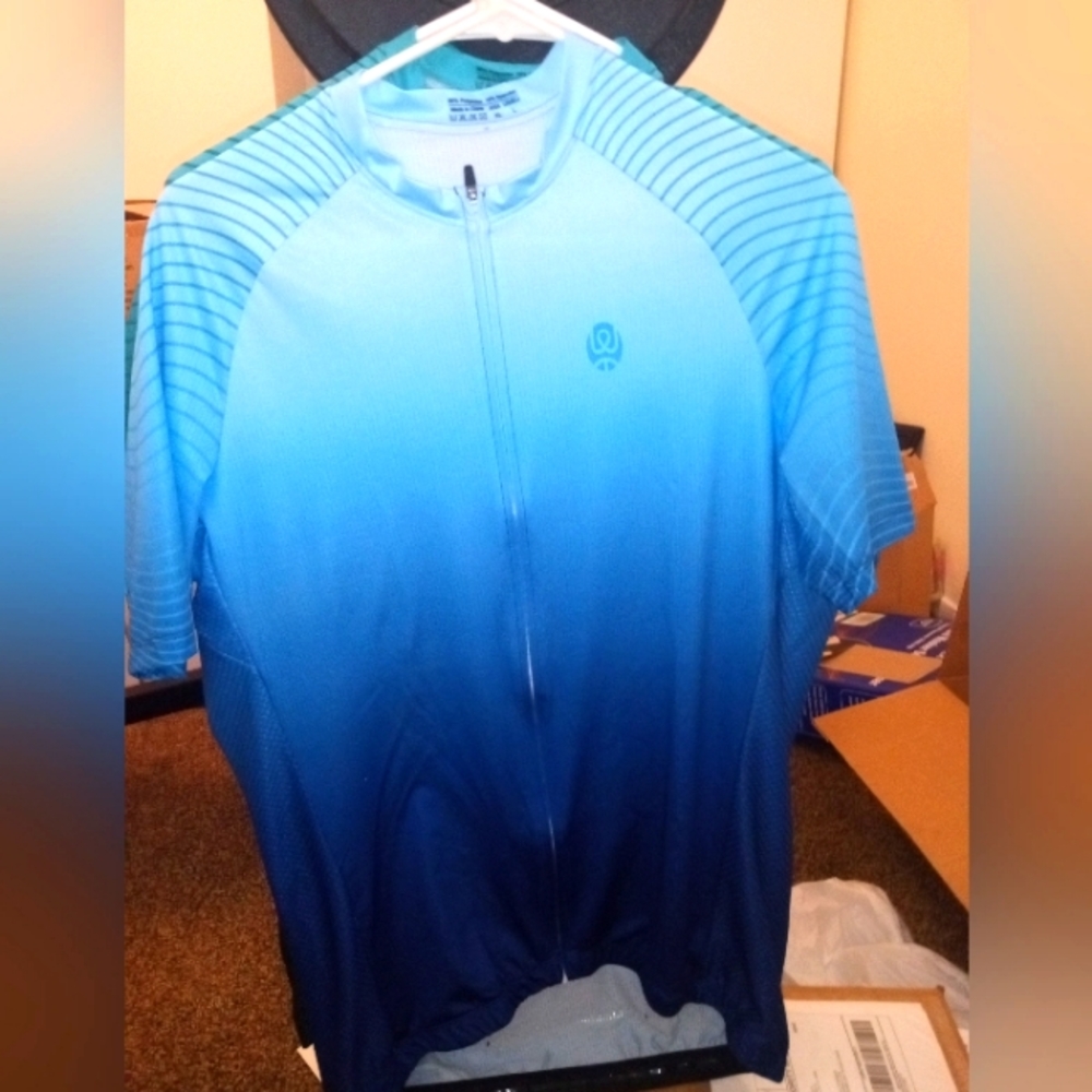 3 cycling jerseys